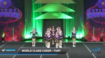 World Class Cheer - Fury [2022 L2 Junior - D2 - Small] 2022 America's Best Kansas City Grand Nationals