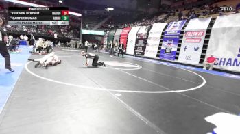 120 Class 1 lbs 5th Place Match - Cooper Houser, Trenton vs Carter Dumas, Adrian