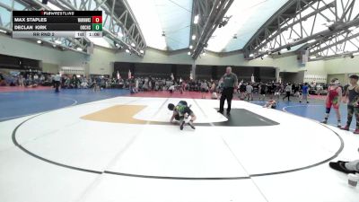 85 lbs Rr Rnd 2 - Max Staples, Warhawks Wrestling Inc. ES-CL vs Declan Kirk, Orchard South ES