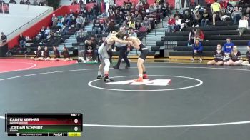 138 lbs Semifinal - Jordan Schmidt, Solon vs Kaden Kremer, Independence