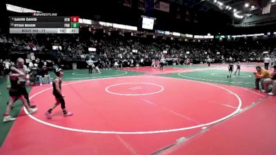 71 lbs Cons. Round 2 - Gavin Davis, BTWA vs Ryan Mann, PRW1