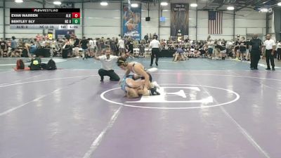 145 lbs Rr Rnd 1 - Evan Warren, Alien Spaceship vs Bentley Sly, NC United