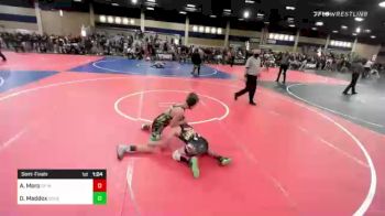 106 lbs Semifinal - Andrew Moro, CP Wrestling vs Oakley Maddox, Brothers Of Steel