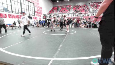 170 lbs Rr Rnd 3 - Kyson Dykes, Red Ryder Wrestling Club vs Caleb Watson, Piedmont