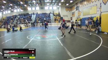 106 Blue Semifinal - Bryan Morales, South Dade vs Ayden Felix, Camden