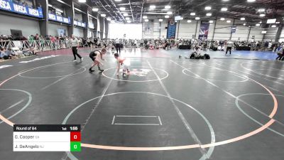 120 lbs Round Of 64 - Graysen Cooper, GA vs Joseph DeAngelo, NJ