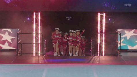 Burlington Patriots [2025 Show Cheer 1 - Mitey Mite - Large A] 2025 Pop Warner National Cheer & Dance Championship