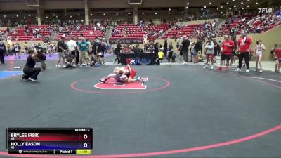 81 lbs Round 2 - BryLee Irsik, NE vs Holly Eason, KS