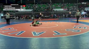 1A-4A 120 3rd Place Match - Jalen Gunn, Deshler vs Gavin Crawford, Ashville