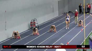 Women's 4x400m Relay, Heat 1