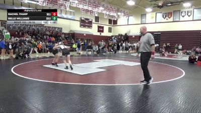 JV-15 lbs Cons. Semi - Rachel Tharp, West Liberty vs Belle Williams, Solon