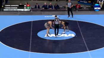 184 lbs 1st Place Match - Damon Ashworth, Central Mo. vs Darion Johnson, McKendree