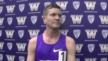 Trevor Dunbar sees success in 4:01, 8 flat 3k double at UW Preview