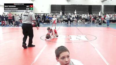 73 lbs Rr Rnd 3 - Billy Noonan, Smitty's Barn Red - ESC vs Chase Mckinney, Washington Twp - ESC