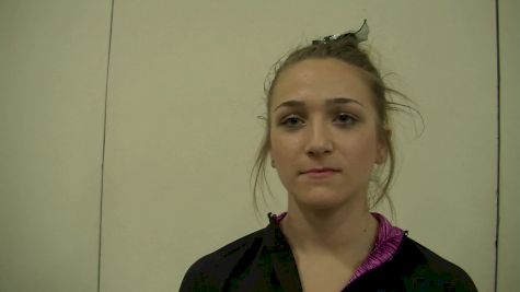 Nevaeh DeSouza On Nastia Cup & Fun New Floor Routine