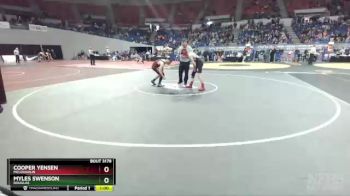 3A-132 lbs Cons. Round 3 - Cooper Yensen, McLoughlin vs Myles Swenson, Douglas