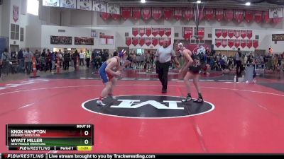 150 lbs Round 3 - Wyatt Miller, New Prague Wrestling vs Knox Hampton, Kingdom Wrestling