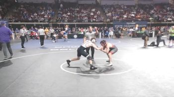 D 3 144 lbs Quarterfinal - Abel Halsey, John Curtis Christian vs Simon Baker, De La Salle
