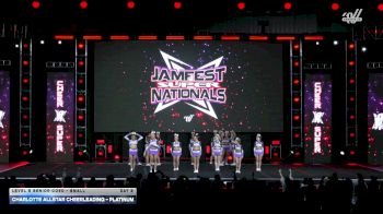 Charlotte Allstar Cheerleading - Platinum [2026 L5 Senior Coed - Small DAY 2] 2026 JAMfest Cheer Super Nationals