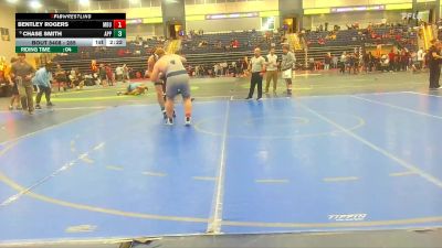 285 lbs Cons. Round 3 - Chase Smith, Apprentice School vs Bentley Rogers, Missouri Baptist University