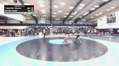 141 lbs Champ. Round 2 - Geoffrey Whelan, Patriot Elite Wrestling Club vs Wilfred Jimenz, Wilkes