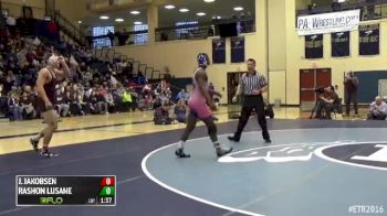 195 Finals - John (Jake) Jakobsen, Stroudsburg vs Rashon Lusane, Malvern Prep