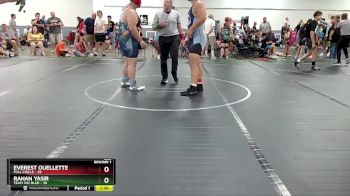 285 lbs Round 1 (8 Team) - Everest Ouellette, Full Circle vs Rahan Yasir, Team 302 Blue