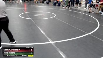 125 lbs Cons. Round 2 - Dayson Torgerson, Colorado Mesa University vs Rhys Sellers, Colorado State University - Pueblo