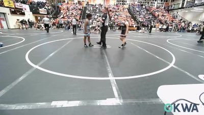 Semifinal - Sydney OBrien, Verdigris Youth Wrestling vs Carlito Watson, Pitbull Wrestling Academy