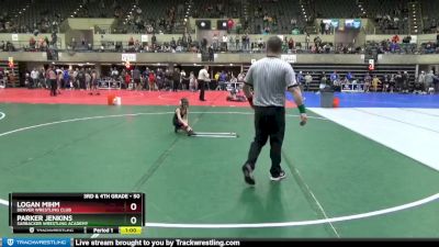 50 lbs Round 3 - Parker Jenkins, Sarbacker Wrestling Academy vs Logan Mihm, Denver Wrestling Club