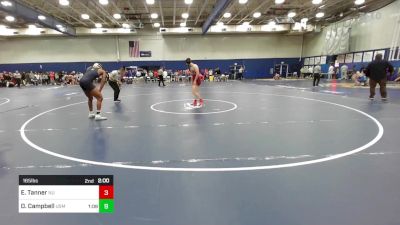 165 lbs Round Of 32 - Ethan Tanner, Norwich vs Demar Campbell, Southern Maine