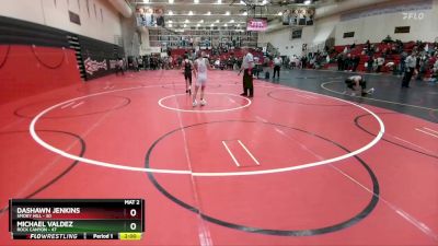 106 lbs Semifinal - Michael Valdez, Rock Canyon vs Dashawn Jenkins, Smoky Hill