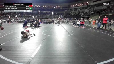 55 lbs Consi Of 16 #2 - Kyle LaRocca, Manalapan vs Shawn Imbimbo, South Plainfield