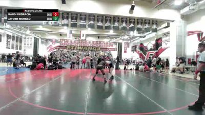 125 lbs Semifinal - Randi Degracia, Threshold Wrestling Club vs Jayden Murillo, Deep Waters RTC