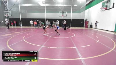 120 lbs Cons. Semi - Alyvia Myers, Overland Park vs Cashlie Bowman, Prodigy Wrestling