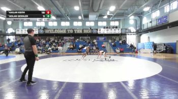 165 lbs Semifinal - Nolan Gessler, Tiffin vs Kailan Keith, Thomas More