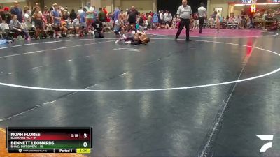 100 lbs Champ Round 1 (16 Team) - Noah Flores, Blackman WC vs Bennett Leonards, BHWC/ Dirt Divers