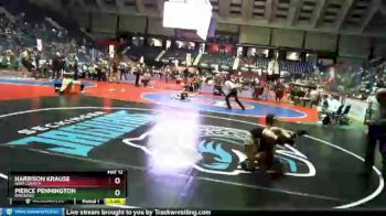 3 lbs Quarterfinal - Pierce Pennington, Ringgold vs Harrison Krause, Hart County