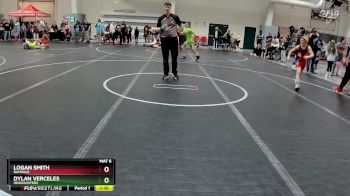 85 lbs Semifinal - Logan Smith, Rampage vs Dylan Verceles, Headhunters