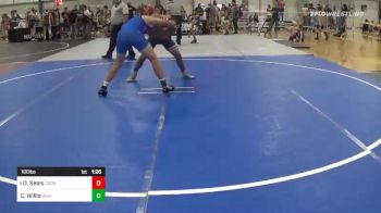 160 lbs Round Of 32 - Demetrius Seals, Coon Rapids Mat Bandits vs Cooper Willis, Higher Level