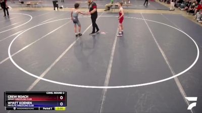 106 lbs Cons. Round 2 - Crew Roach, Simley Wrestling Club vs Wyatt Koenen, MN Elite Wrestling Club