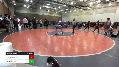 126 lbs Consi Of 32 #2 - Justin Moua, Colony vs Darvin Miller, Santa Rosa Academy