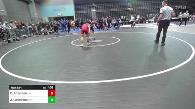 120 lbs Round Of 32 - Christopher Anderson, Liberty vs Jesse Landtroop, Sweet Home