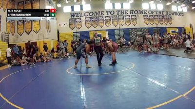 285 lbs Quarters & Wb (16 Team) - Chris Marqueen, Palm Harbor WC vs Jett Aulet, Soldier City