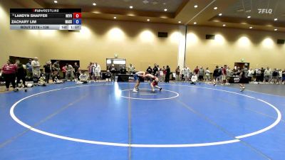 138 lbs Champ. Round 2 - Landyn Shaffer, New York vs Zachary Lim, Massachusetts