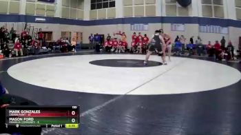195 lbs Semis (4 Team) - Mason Ford, Franklin Community vs Mark Gonzales, Crown Point
