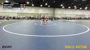 130 lbs Rr Rnd 1 - Libberty Drake, SOTM Lady Outlaw Little vs Bella Ogdee, SOTM Big