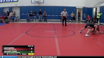 113 lbs Champ. Round 1 - Jack Baron, Germantown Academy vs Anthony Rossi, Hunterdon Central Regional