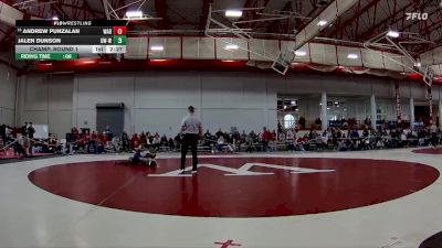 125 lbs Champ. Round 1 - Andrew Punzalan, Wabash vs Jalen Dunson, Wisconsin-Whitewater