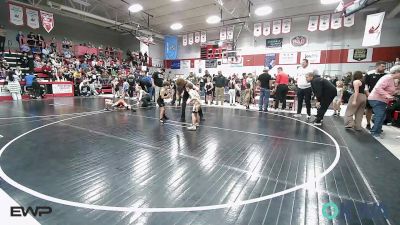 46-49 lbs Quarterfinal - Michael Cawthorne, Tiger Trained Wrestling vs Ridge Leatherwood, Grove Takedown Club